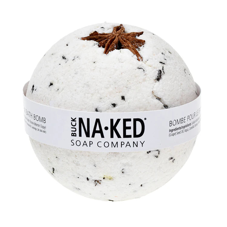 Vanilla Chai Bath Bomb - Buck Naked Soap Company