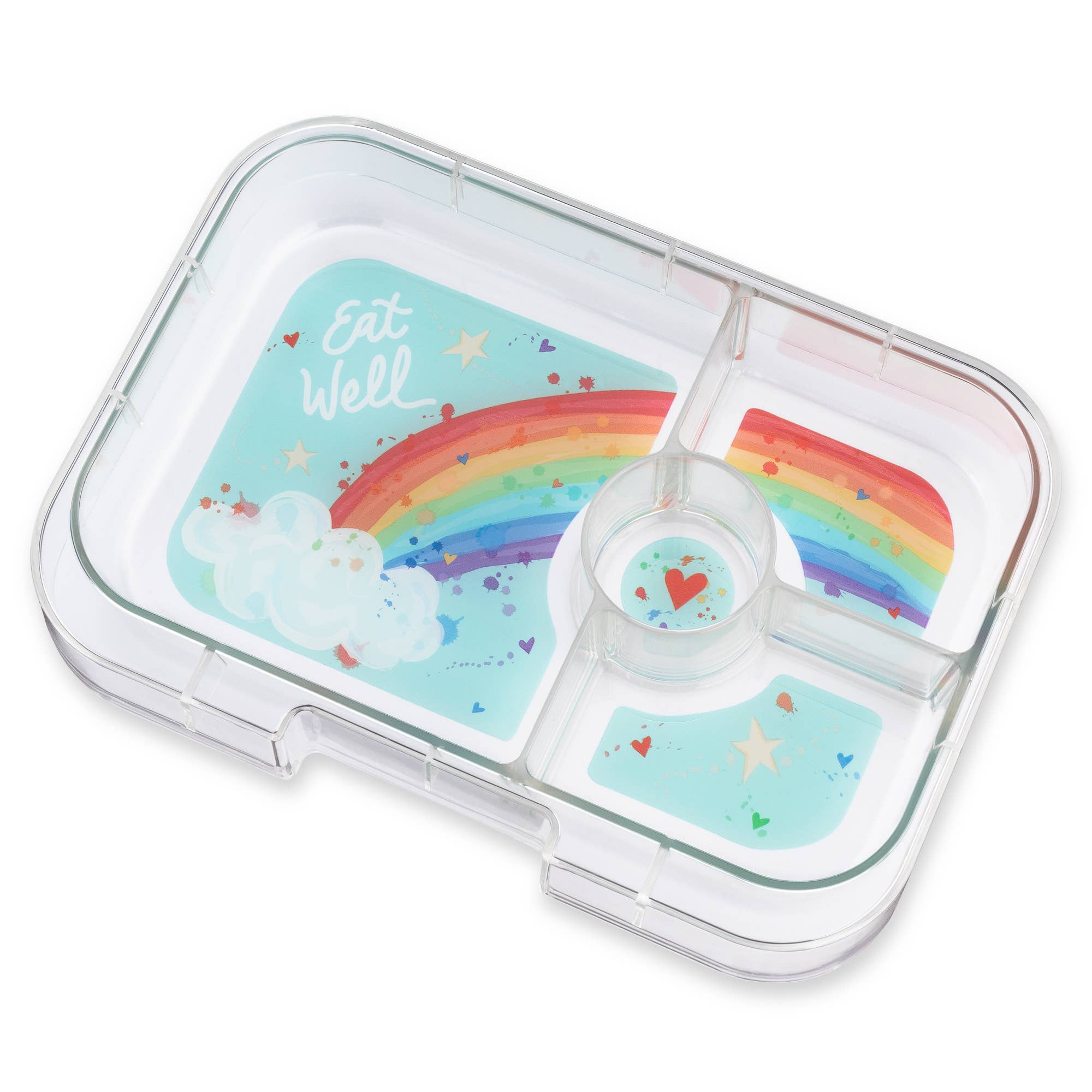 Leakproof Sandwich Friendly Bento Box - Power Pink Rainbow