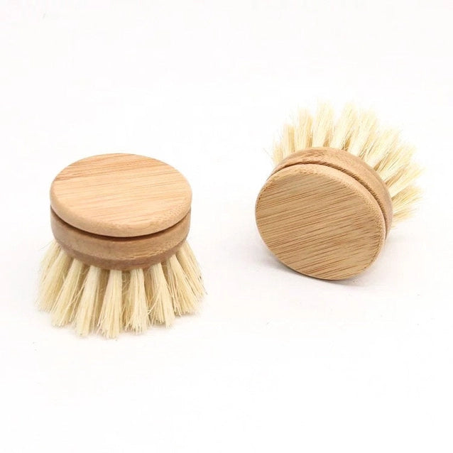 Bamboo Dish Brush Replacement Head - Essence of Life Organics