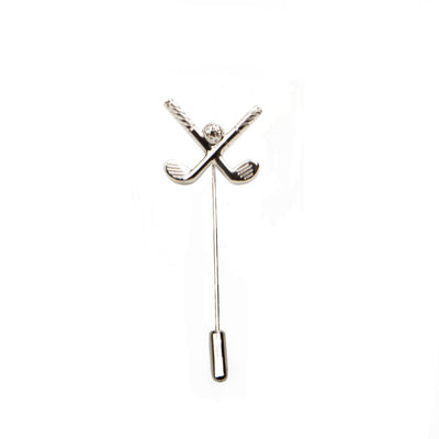 Golf Clubs Lapel Pin