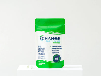 Toothpaste Tablets with FLUORIDE - Change Toothpaste