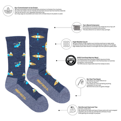 Men's Merino Wool Socks - Friday Sock Co
