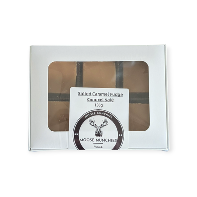 Salted Caramel Fudge: Moose Munchies