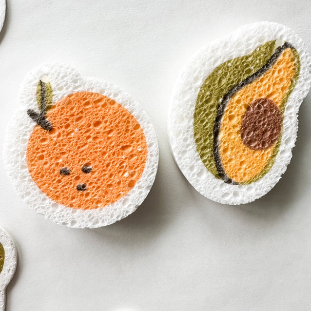 Fruit Shaped Cellulose Pop Up Sponge - Smile Boutiques