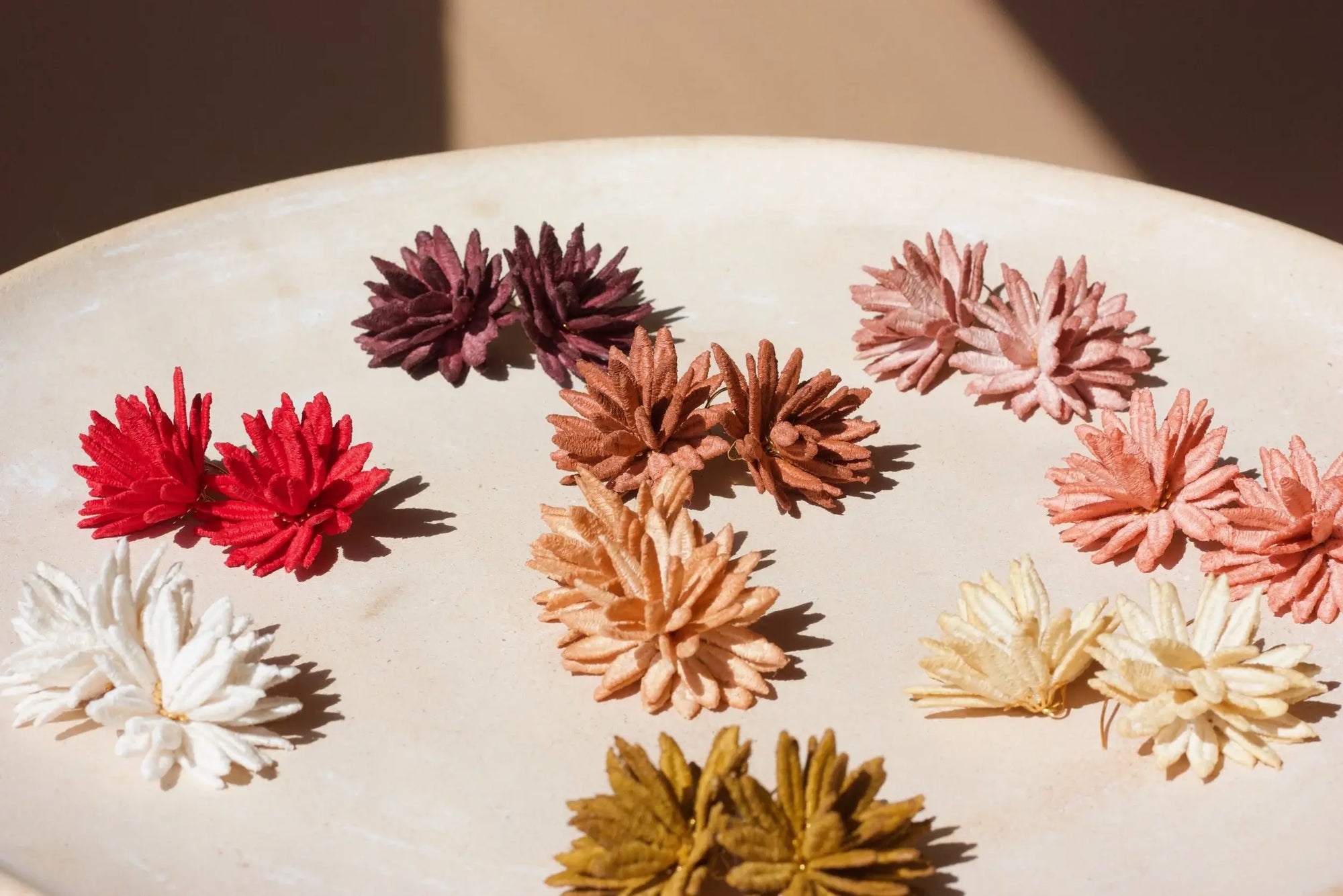 Chrysanthemum Earrings