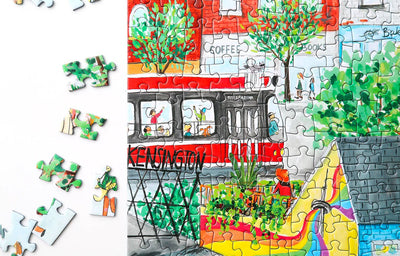 Toronto Kensington Market Puzzle (New "No Frills" Box)