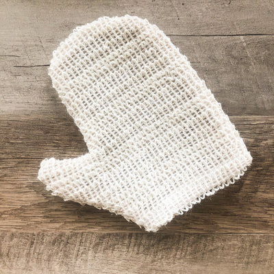 Natural Sisal Bath Mitt - Organic Exfoliating glove