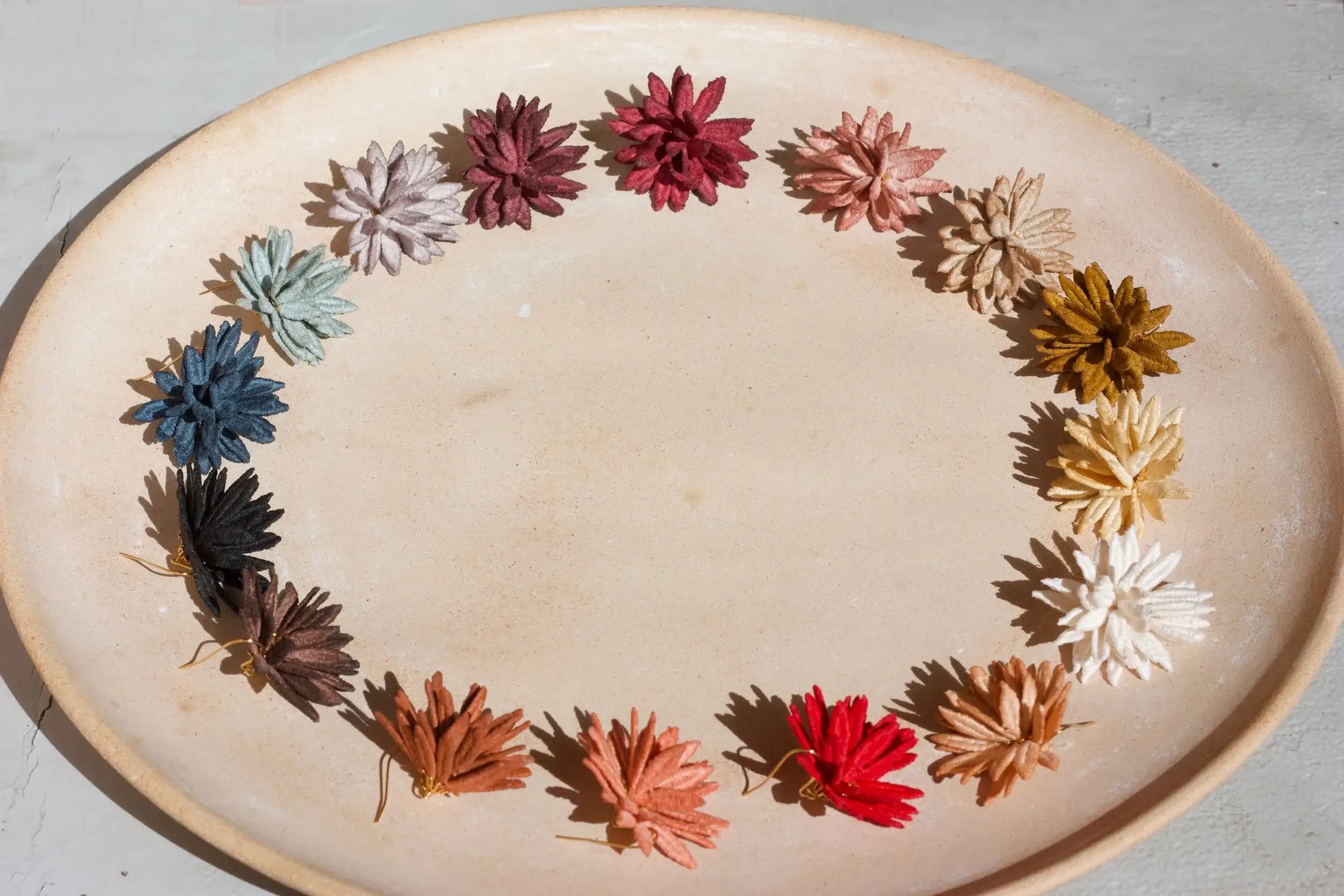Chrysanthemum Earrings
