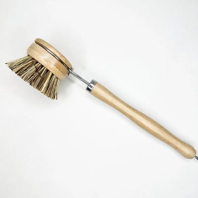 Bamboo Sisal Dish Brush - Essence of Life Organics