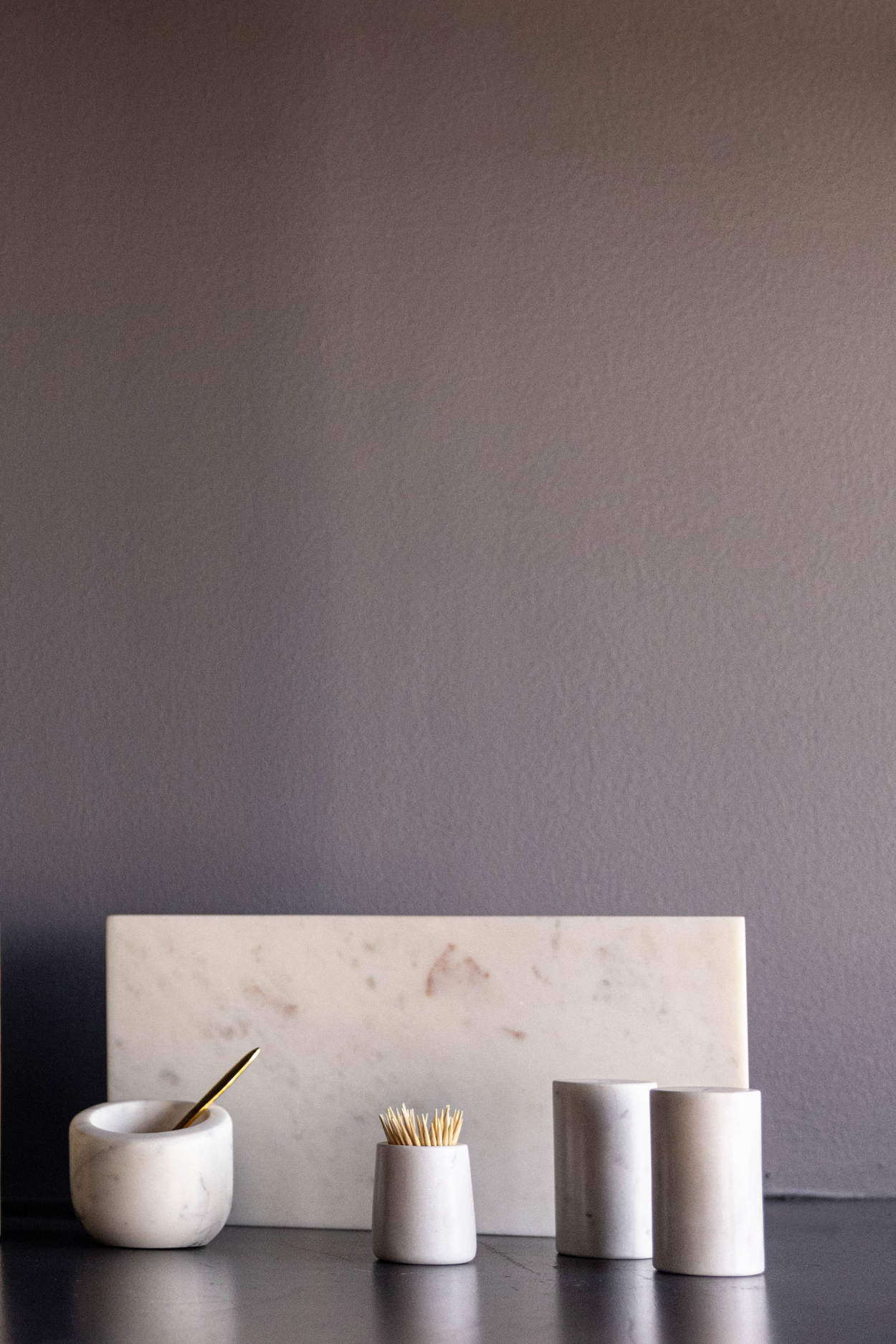 White Marble Trivet Riser