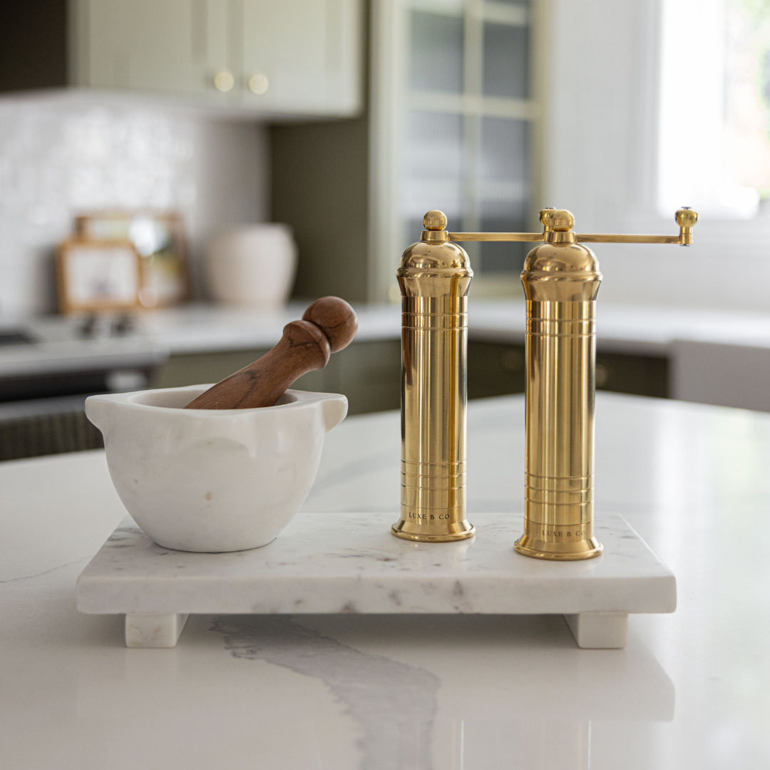 White Marble Trivet Riser