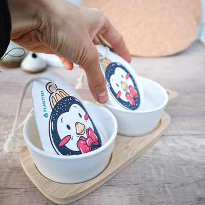 Ornament Penguin - Pop up Sponge (Holiday Exclusive)