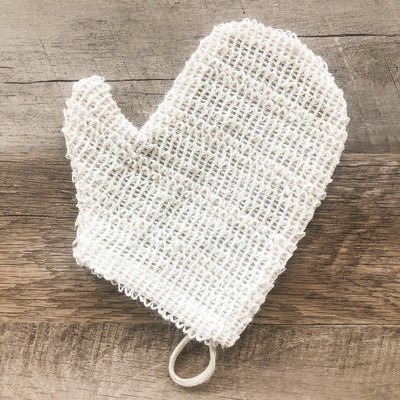 Natural Sisal Bath Mitt - Organic Exfoliating glove
