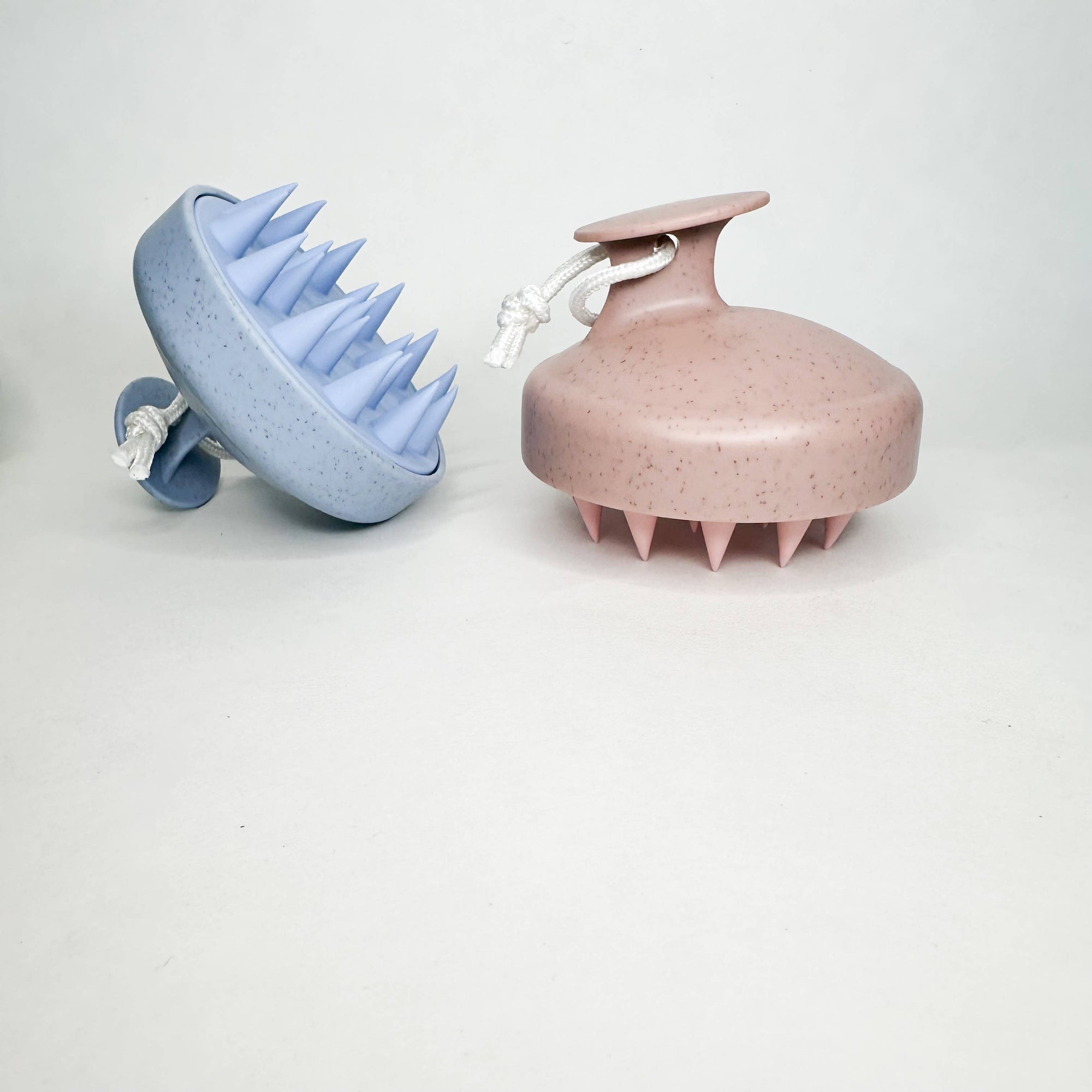 Silicone Bristle Shampoo Brush - Eco Friendly Scalp Massager