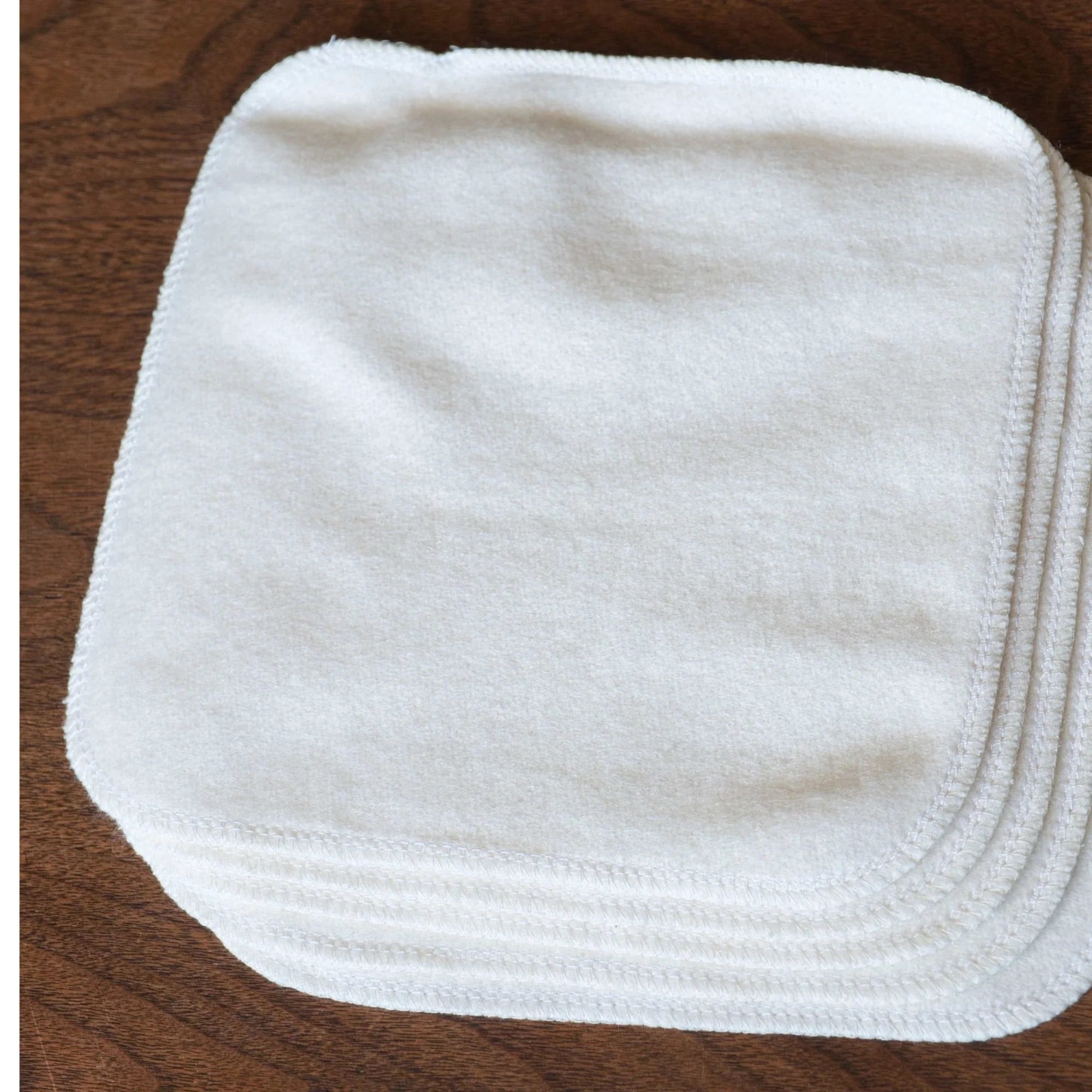 Hemp & Bamboo Cloth Wipes Cheeks Ahoy - Set of 5
