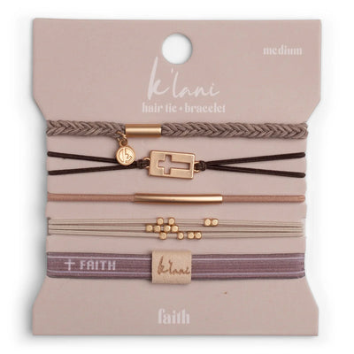 Faith -  K'lani Hair Tie Bracelet