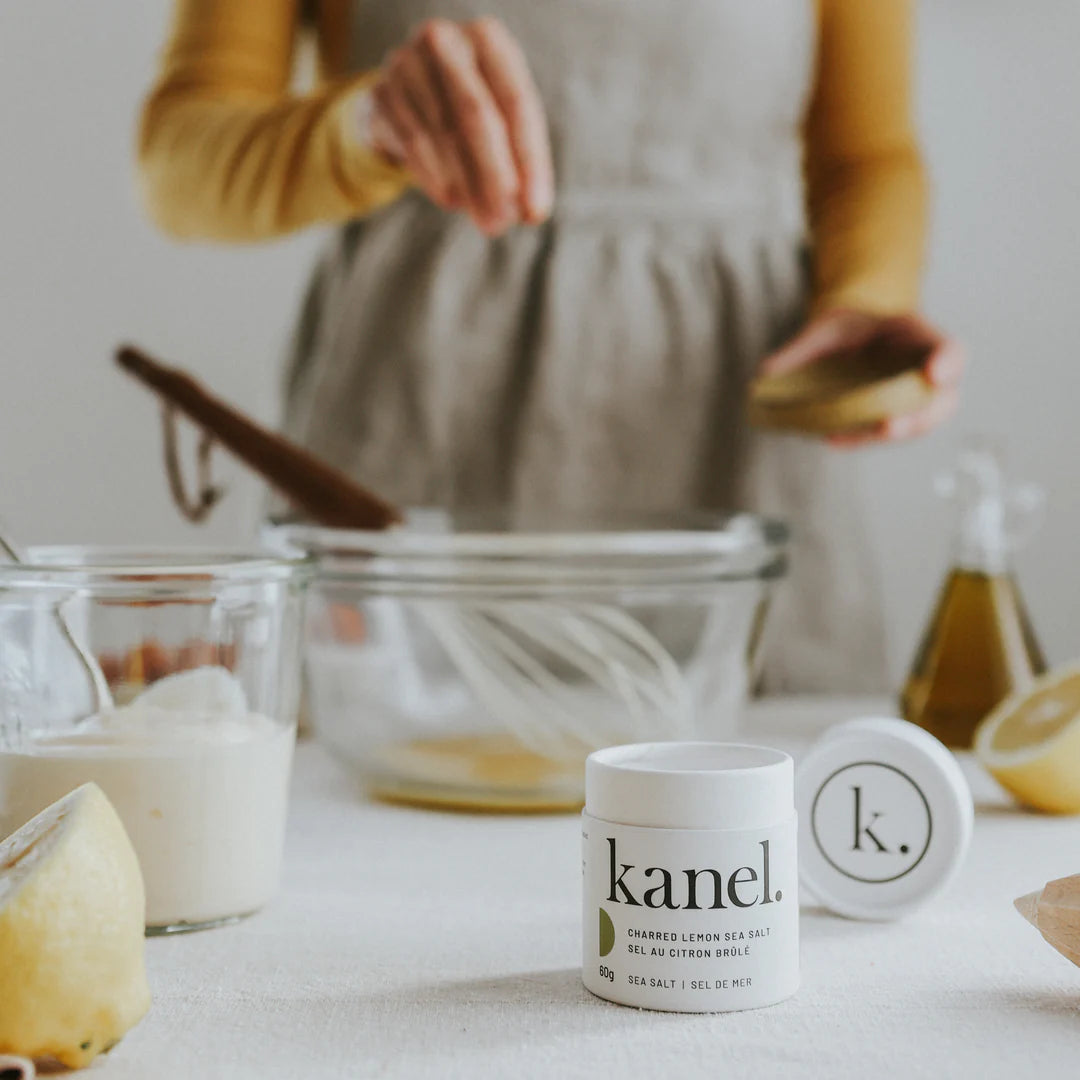 Charred Lemon Sea Salt Salt Kanel Salt