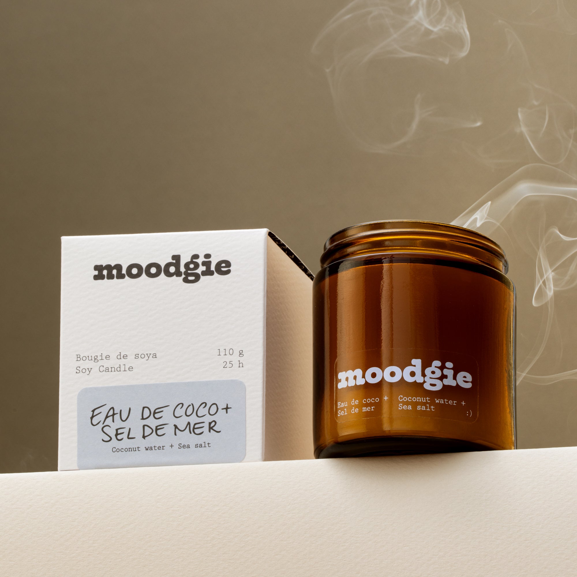 Coconut Water + Sea Salt Candle - moodgie