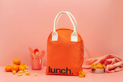 Zipper ‘Lunch’ Bag: Poppy - Fluf