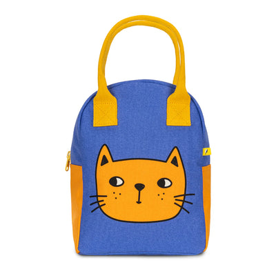 Zipper Lunch Bag: Kitty - Fluf
