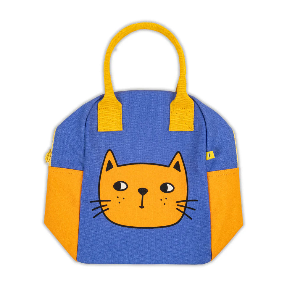 Zipper Lunch Bag: Kitty - Fluf