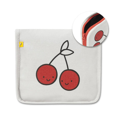 Snack Bag / Mat Red Cherries - Fluf