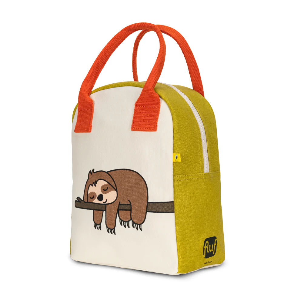 Zipper Lunch Bag: Sloth - Fluf