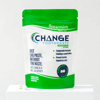 Toothpaste Tablets: Fluoride FREE - Change Toothpaste