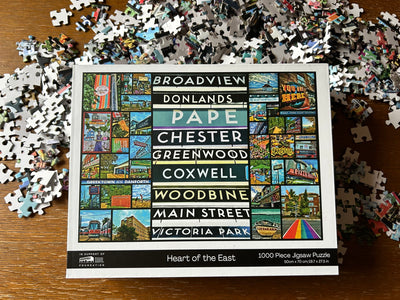 Heart of the East Puzzle Hilary Johnson Studios
