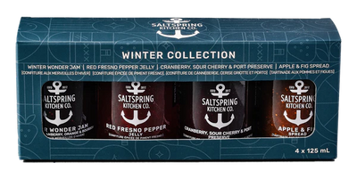 Salt Spring WINTER COLLECTION (4 X 125 ML JARS)