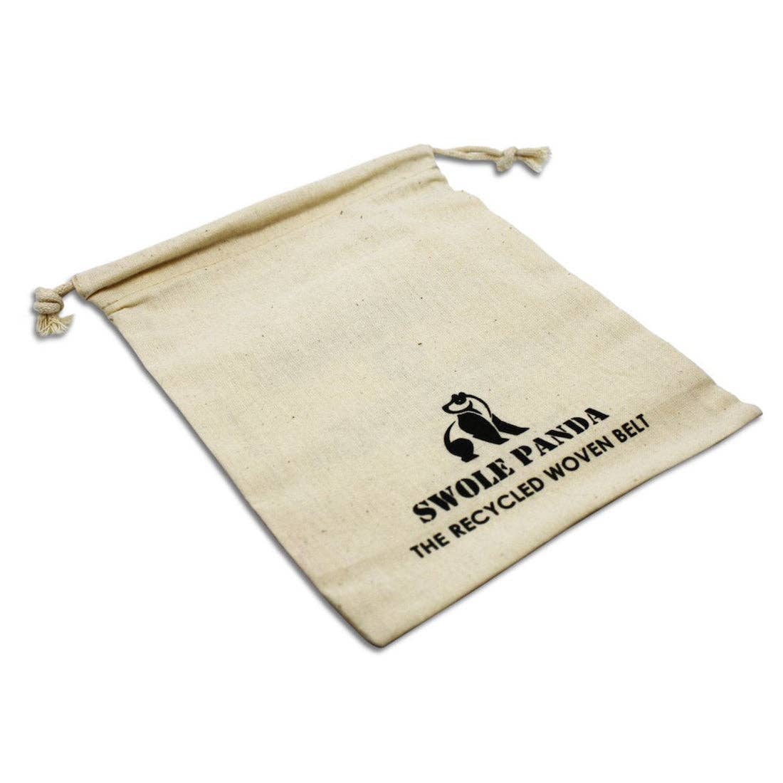 Water Bottle Upcycled Woven Belt - Bright Multi Zigzag