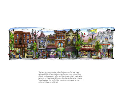 2026 Toronto Neighbourhood Calendar - 12" X 9"