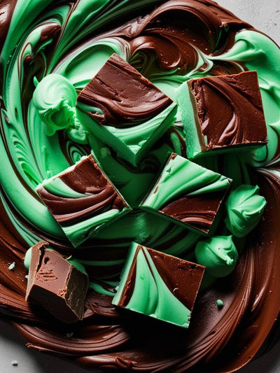 Mint Chocolate Fudge: Moose Munchies