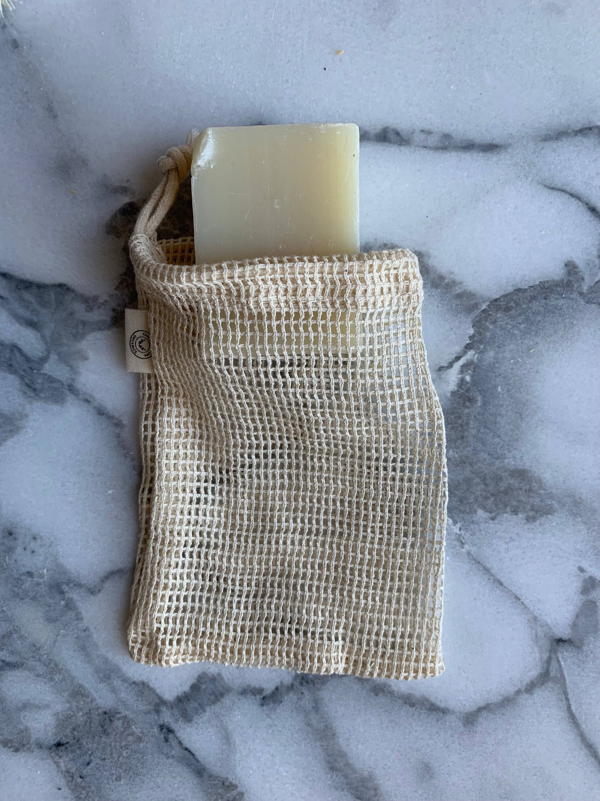 Soap Saver Bag (organic cotton) - Essence of Life Organics