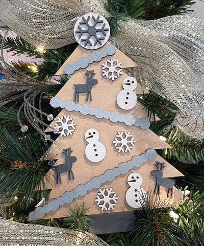 Paintable Christmas Tree DIY Kit