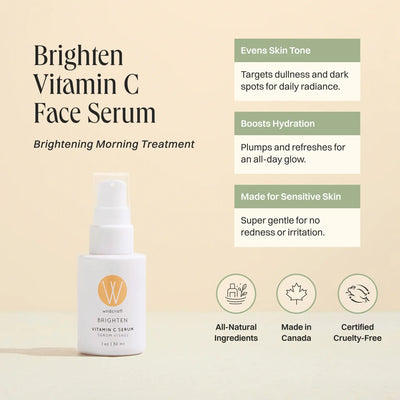 Brighten Vitamin C Face Serum - Wildcraft