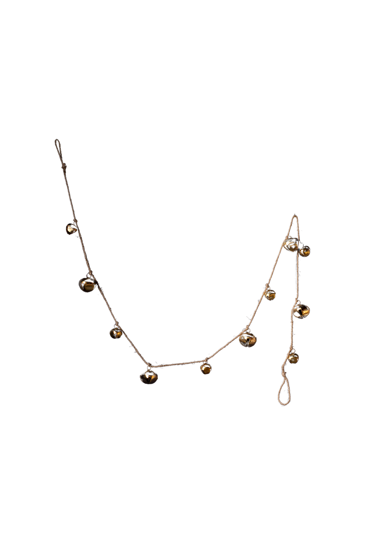 Iron Inspired Jingle Bell Garland