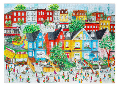Toronto Kensington Market Puzzle (New "No Frills" Box)