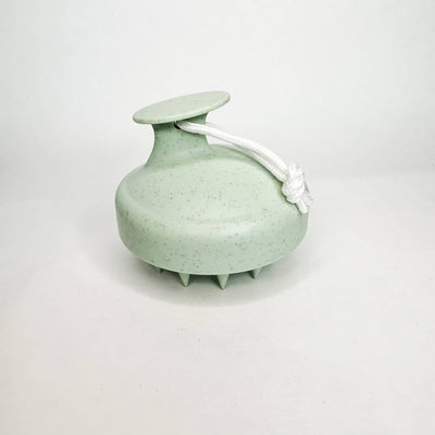 Silicone Bristle Shampoo Brush - Eco Friendly Scalp Massager