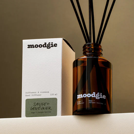 Sage + Juniper Berries Reed Diffuser-  moodgie