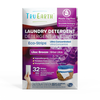 Tru Earth Eco-strip Laundry Detergent (16 Sheets = 32 Loads)