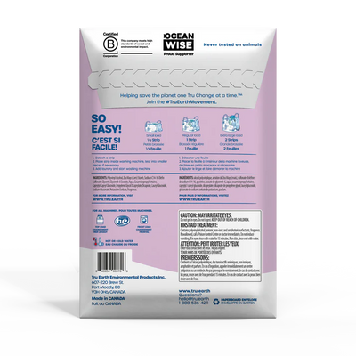 Tru Earth Eco-strip Laundry Detergent (16 Sheets = 32 Loads)