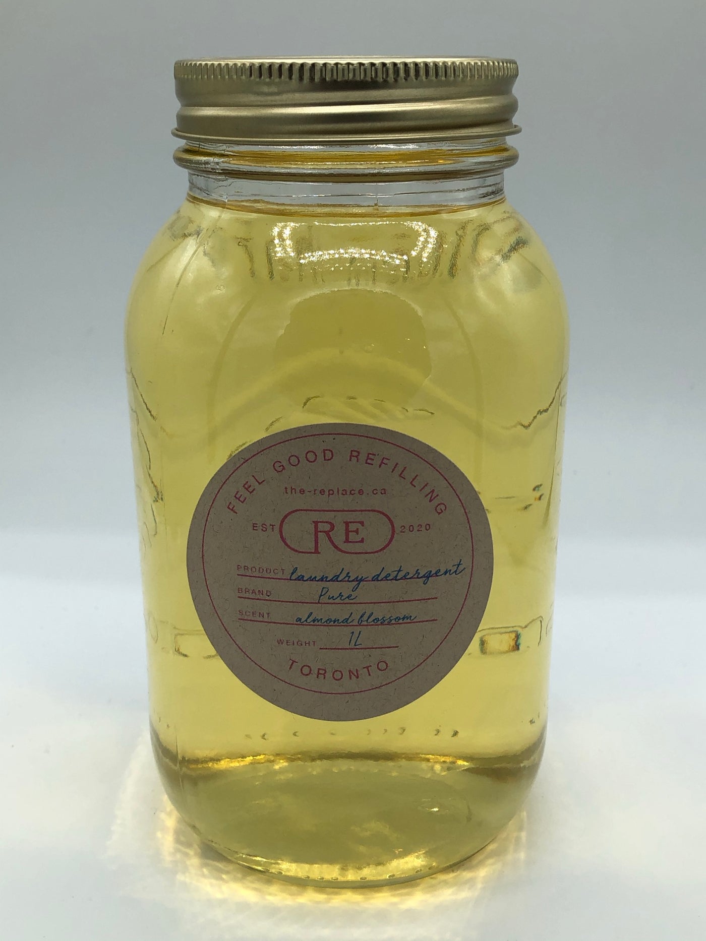 Laundry Detergent Almond Blossom  Jar- PURE