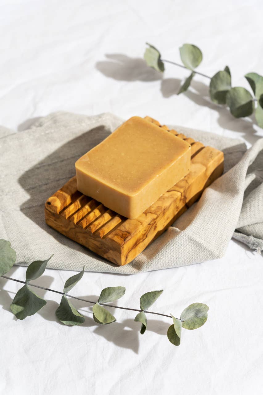 Olive Wood Soap Dish