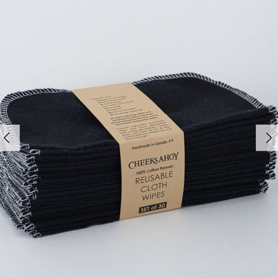 Reusable Cloth Wipes (Set of 10) - Cheeks Ahoy