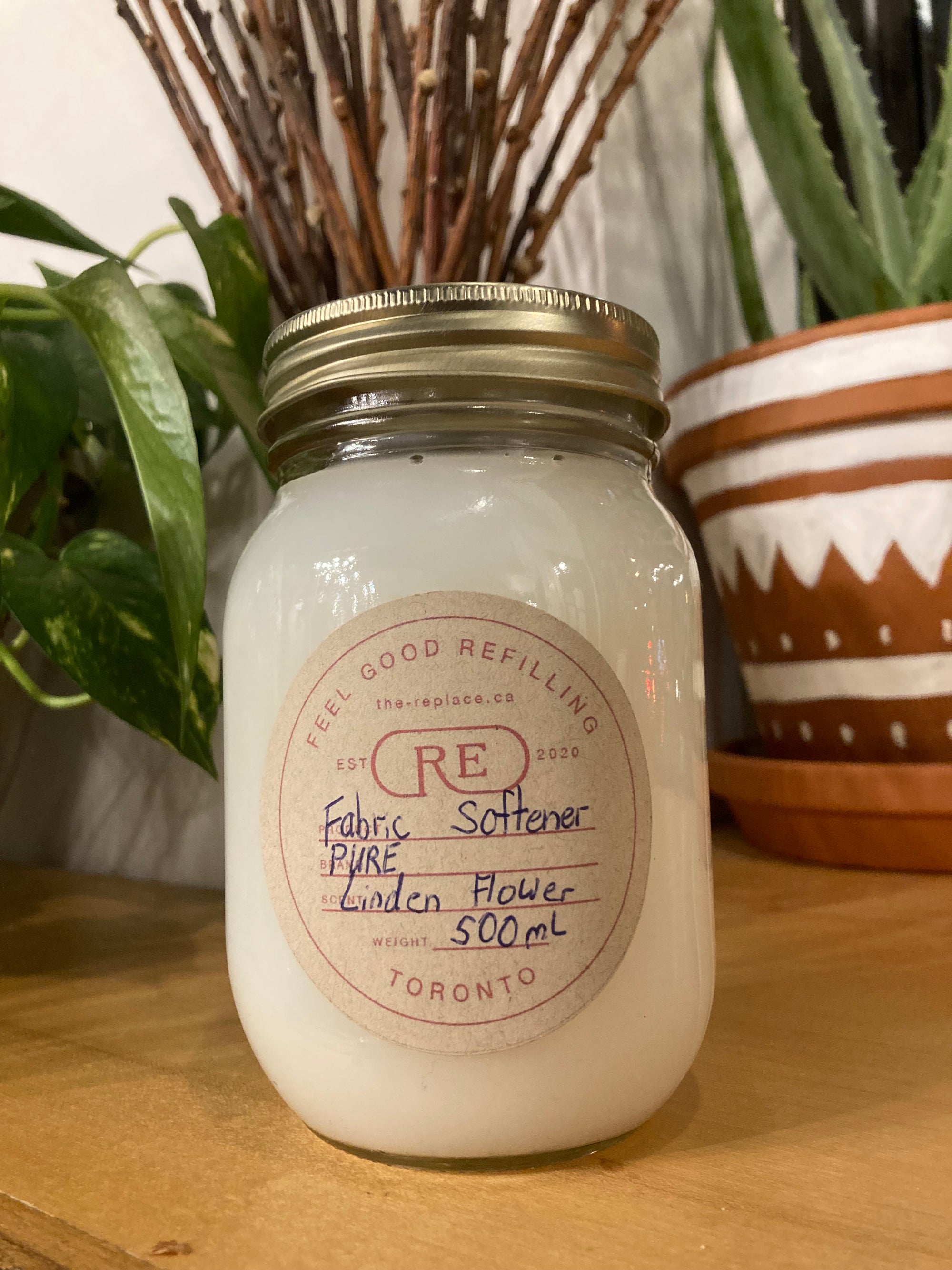 Fabric Softener Linden Flower Jars - PURE